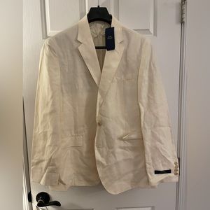 NWT Polo Ralph Lauren Men’s Linen Sportscoat 44R